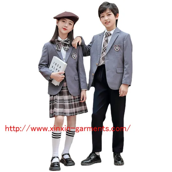 Vestido de jardim de infância terno crianças usam meninos e meninas roupas esportivas educação vestuário escola menina sexy uniforme